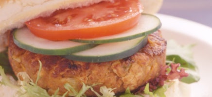 Burgers de tofu teriyaki