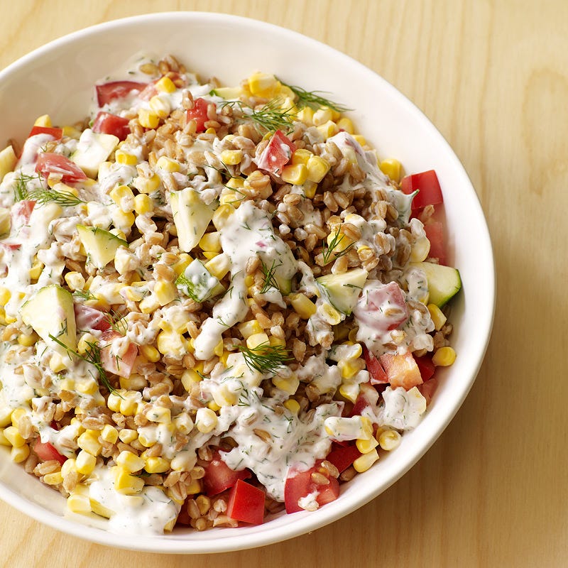 Photo of Summer vegetable and farro salad by WW