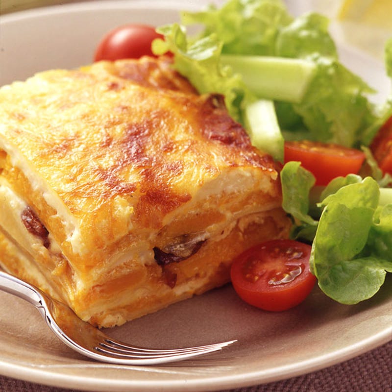 Photo of Baked Winter Squash, Raisin and Pine Nut Lasagna by WW