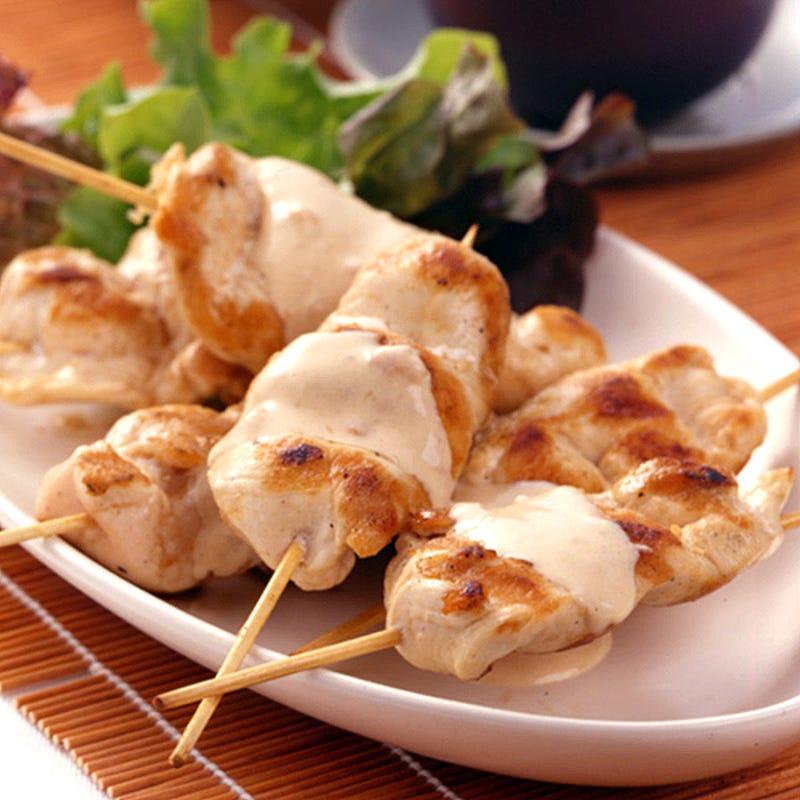 Photo de Brochette de poulet grillé à la sauce satay par WW