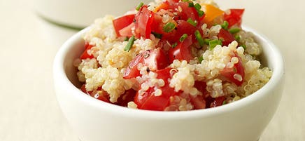 Salade de quinoa et de tomates