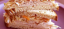 Turkey and Swiss Reuben