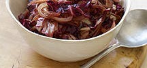 Sicilian sauteed radicchio