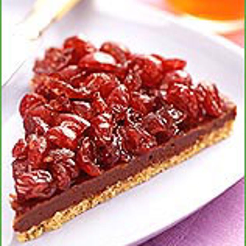 Photo of Chocolate-Cranberry Tart by WW