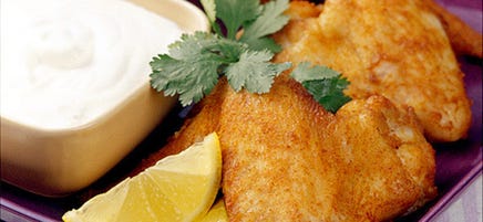 Ailes de poulet Buffalo avec trempette au fromage bleu
