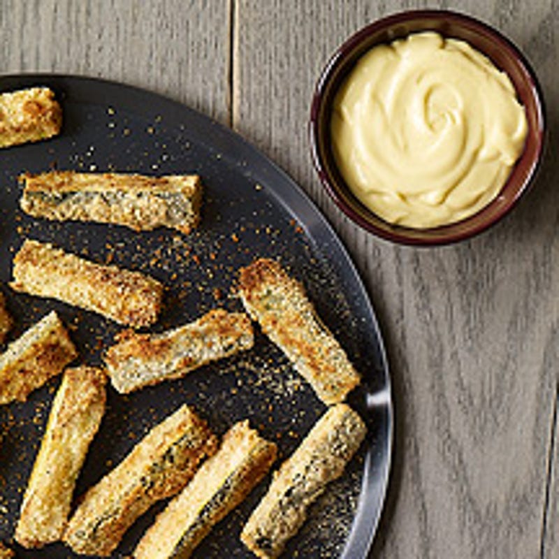 Photo of Zucchini Sticks with Honey-Mustard Mayo by WW