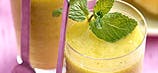 Barbotine mentholée à la mangue et à l'ananas