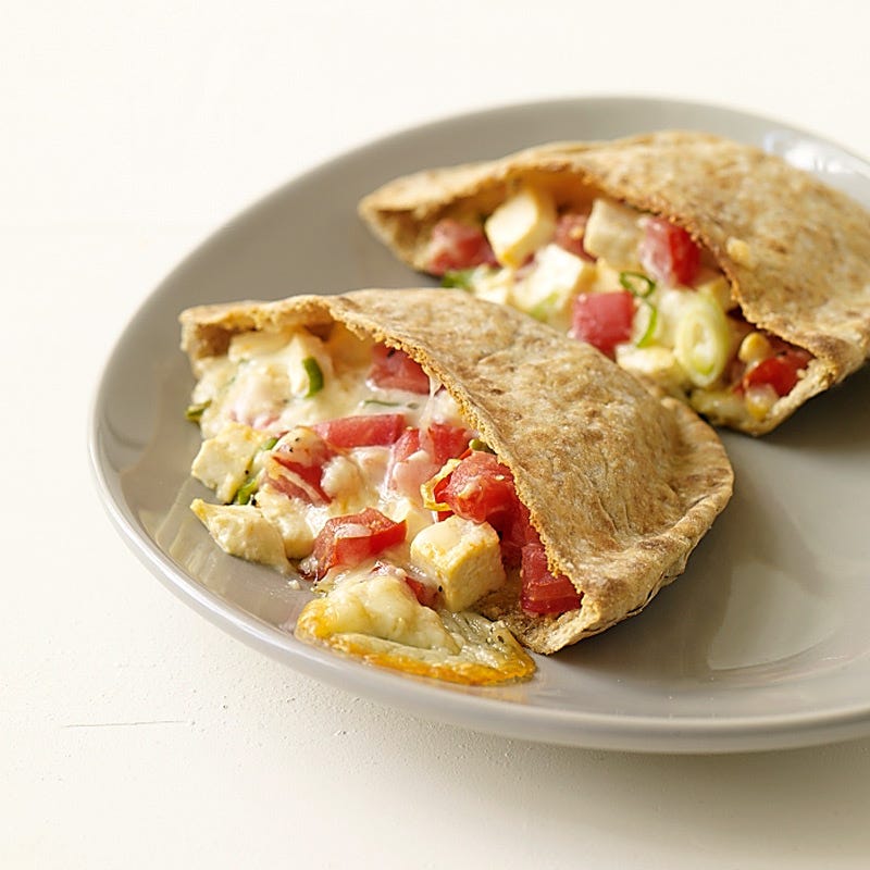 Photo of Cheddar, Tomato, Scallion Pita Pockets by WW