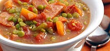 Kielbasa-Bean Slow Cooker Soup