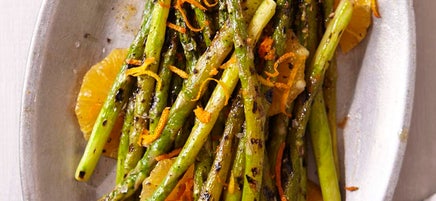 Grilled Asparagus with Orange Butter