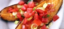 Pelures de pommes de terrechipotle croustillantes