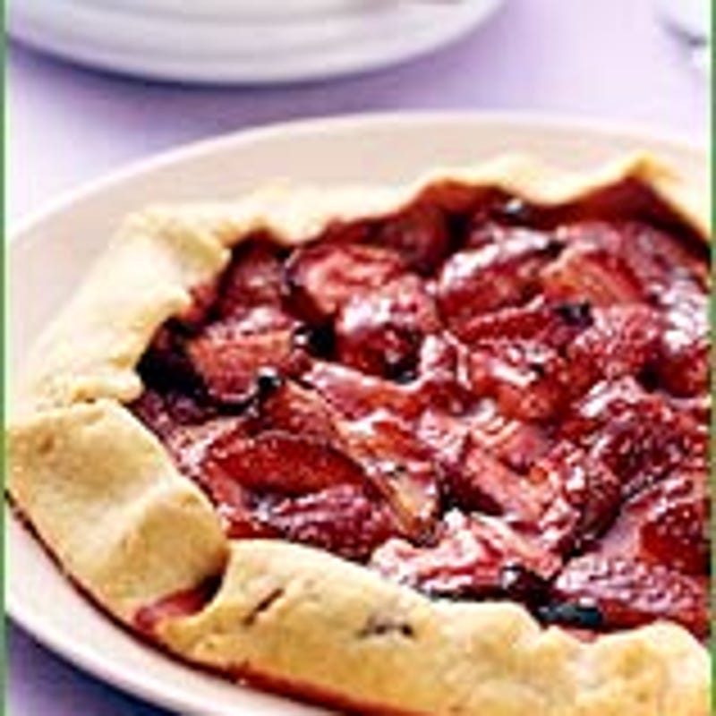 Photo de Tarte rustique aux fraises par WW