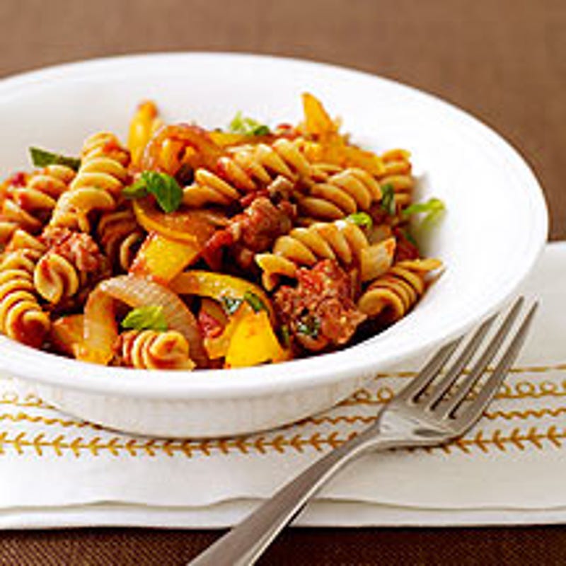 Photo of Italian sausage and pepper pasta by WW