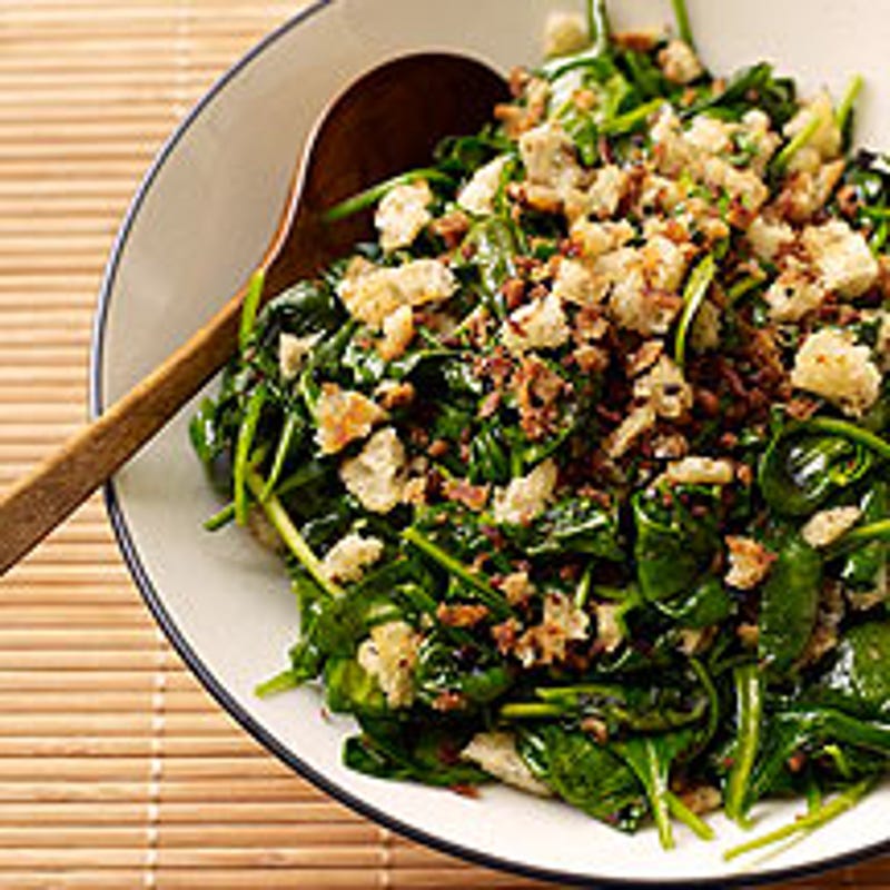 Photo de Épinards avec chapelure au parmesan par WW