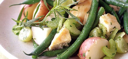 Salade de pommes de terre et de poulet