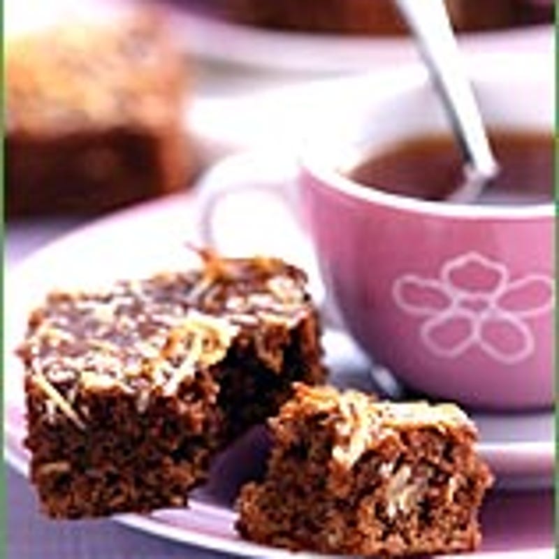 Photo of Nut Brownies with Caramel-Coconut Topping by WW
