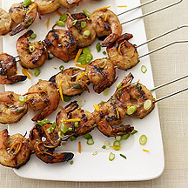 Photo of Smoky Orange-BBQ Shrimp Skewers by WW