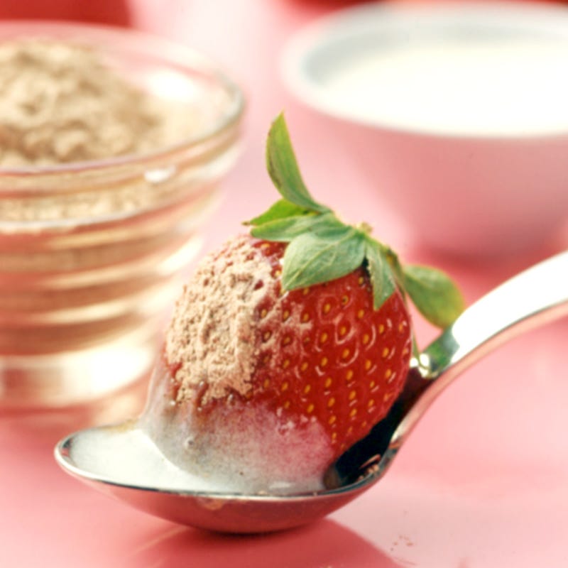 Photo of Chocolate Strawberries With Custard Sauce by WW