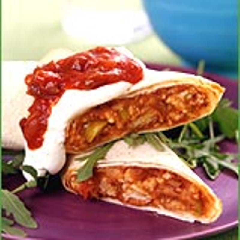 Photo de Chimichangas à la dinde cuite et au fromage Jack par WW
