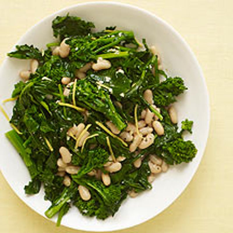 Photo of Spicy Broccoli Rabe with Cannellini Beans by WW