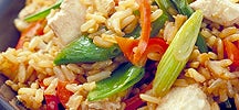 Riz frit aux légumes