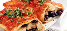 Roasted-Tomato Enchiladas