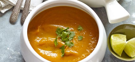 Coconut-Curry Pumpkin Bisque