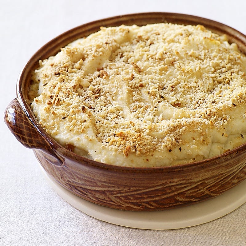 Photo de Gratin de chou-fleur avec croustillant de parmesan et de seigle par WW