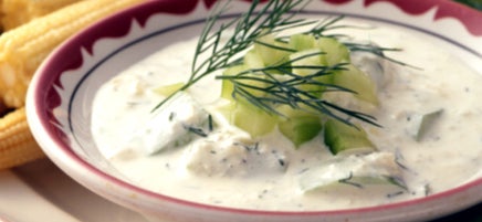 Dill-cucumber dip