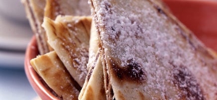 Chocolate-Cinnamon Quesadillas