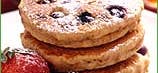 Blueberry-Bran Pancakes