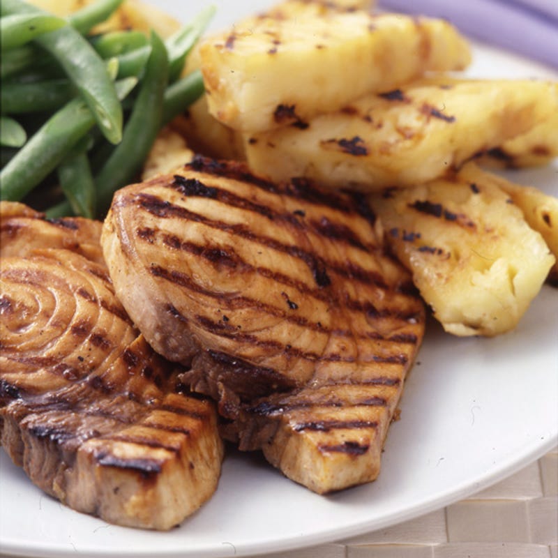 Photo of Grilled Halibut and Pineapple by WW