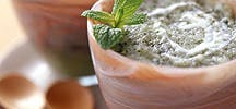 Chilled Minted Melon Soup