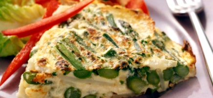 Asparagus, New Potato and Chive Frittata