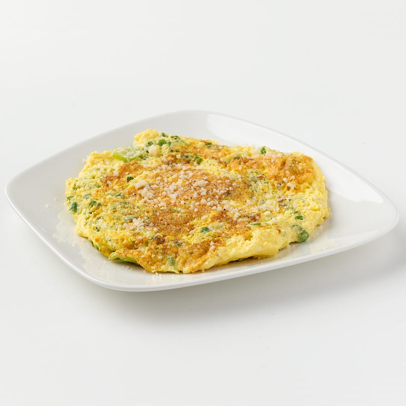 Photo de Omelette aux haricots et aux oignons verts par WW
