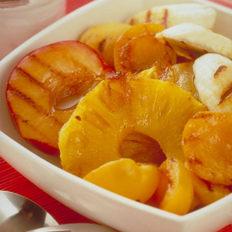 Photo of Grilled Summer Fruit with Sweet Yogurt Dip by WW