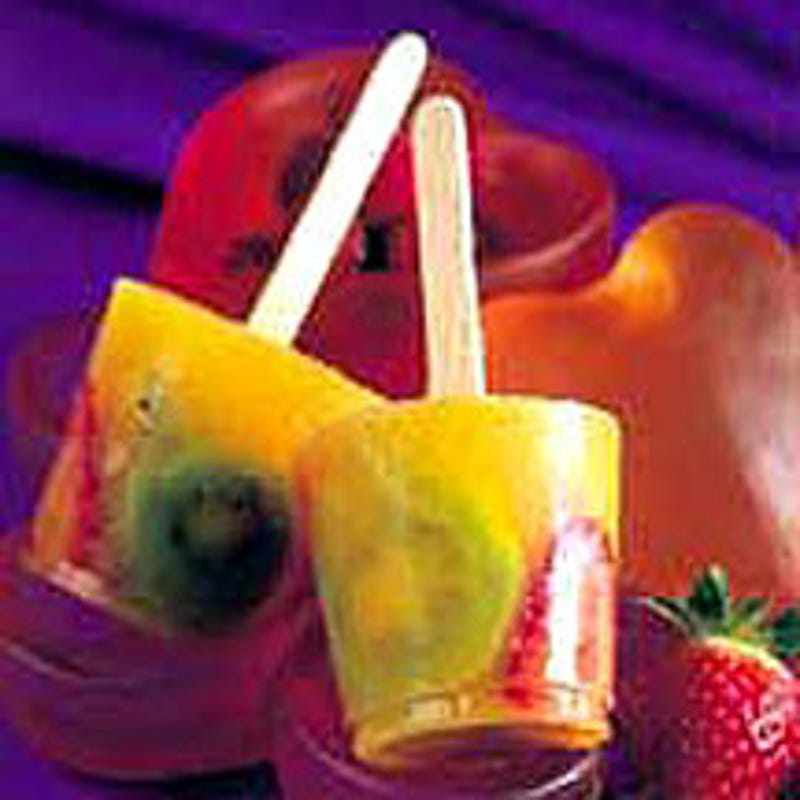 Photo de Sucettes glacées aux baies et kiwis par WW