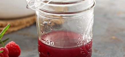 Vinaigrette à la framboise et à la moutarde
