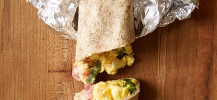 Mexican breakfast burritos