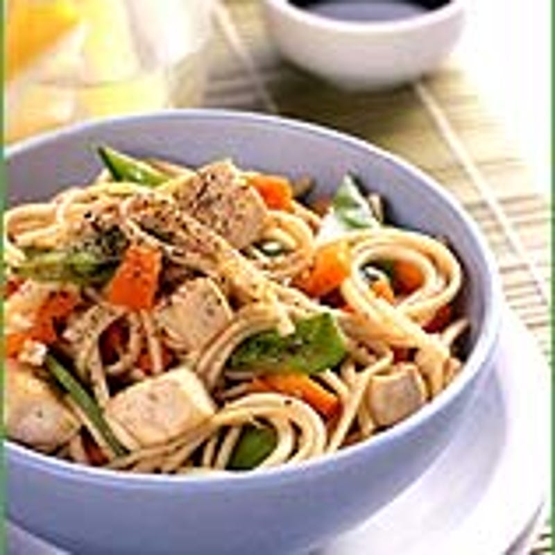 Photo of Japanese Noodles with Garlic-Toasted Tofu by WW
