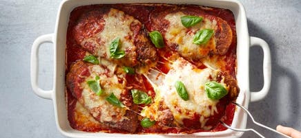 Chicken parmigiana