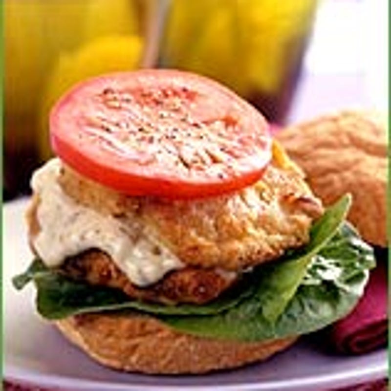 Photo de Recette revue et corrigée: Sandwich au poisson frit par WW