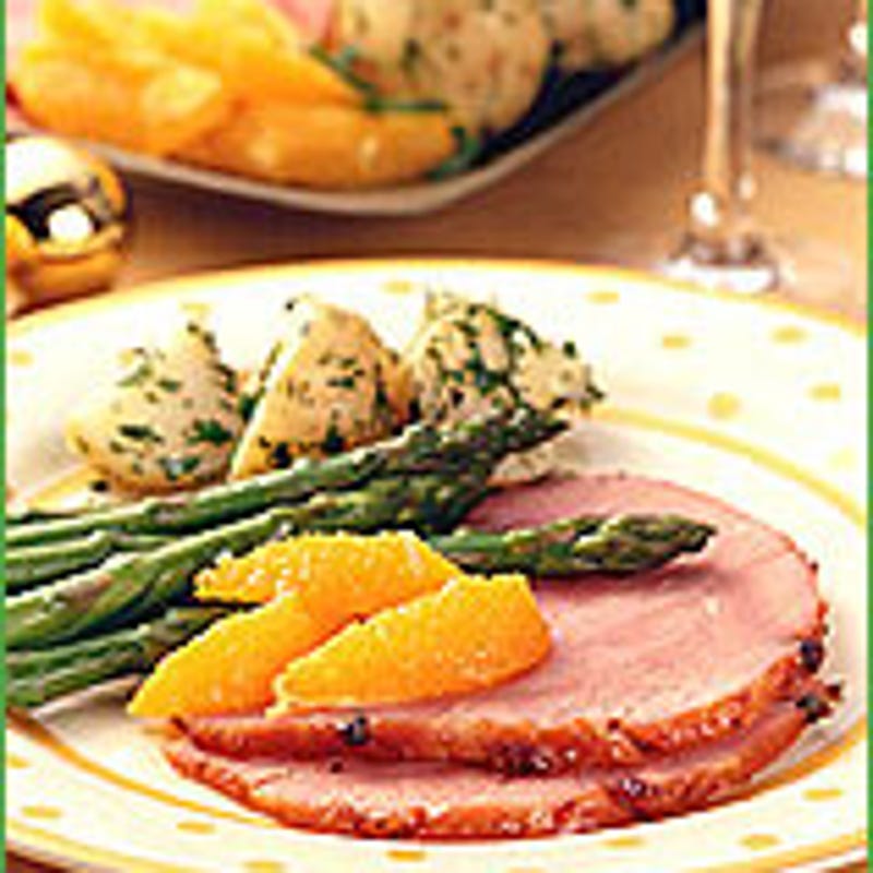 Photo of Cranberry-orange glazed ham by WW