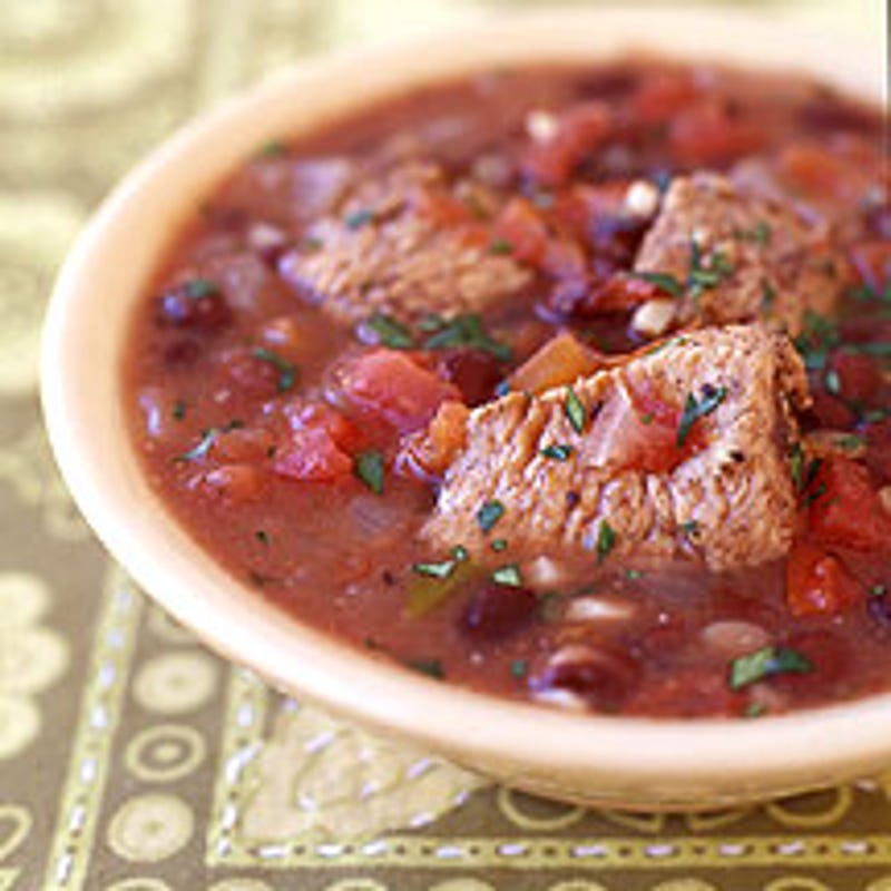 Photo of Jerk Turkey Slow Cooker Soup by WW