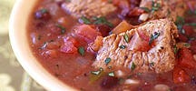 Jerk Turkey Slow Cooker Soup