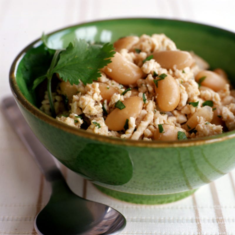 Photo of White Bean and Ground Turkey Slow Cooker Chipotle Chili by WW
