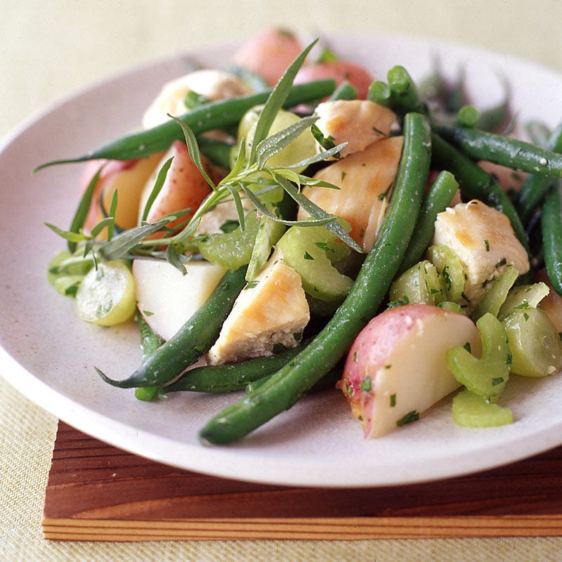 Photo of French potato and chicken salad by WW
