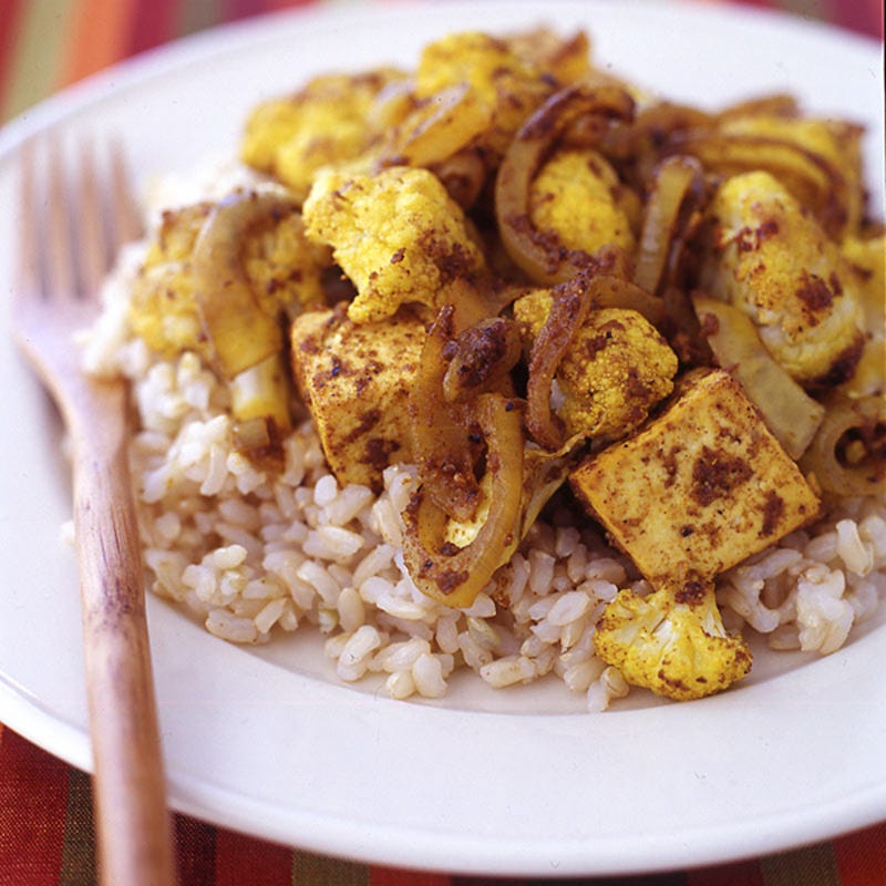 Photo of Roasted Cauliflower and Tofu Curry by WW