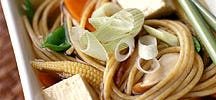 Asian Tofu-Noodle Soup