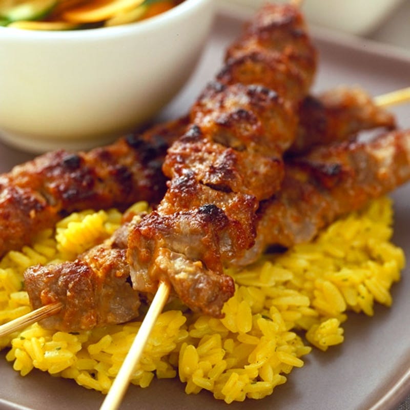 Photo of Beef Satay Over Pilaf by WW
